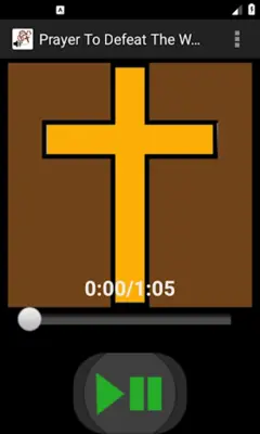 Christian prayers audio android App screenshot 1